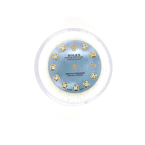 Rolex 26mm custom blue mother - 26mm,